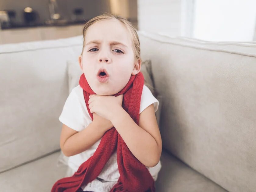 Что делать, если у ребенка сильный сухой кашель